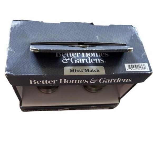 Better Homes & Gardens Pewter Finish Flare Finial Set *New* - Picture 3 of 5